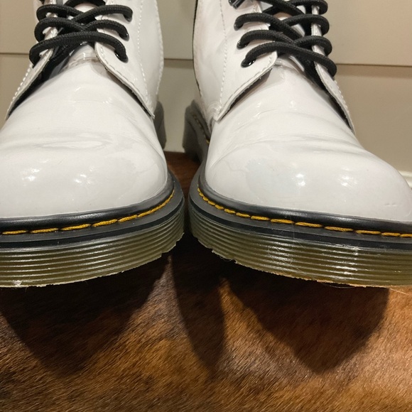 Dr. Martens White Boots - Picture 10 of 10